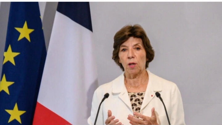 كاترين كولونا/ وزيرة خارجية فرنسا (france24)